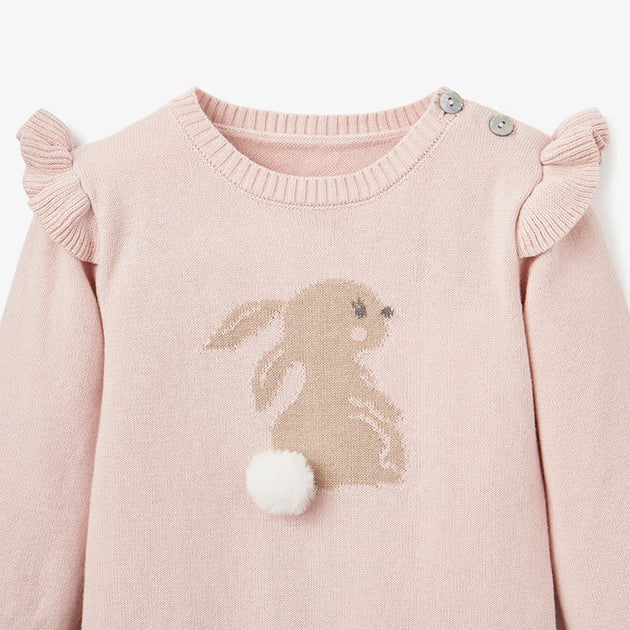 Baby Bunny Jumpsuit Grey Melange