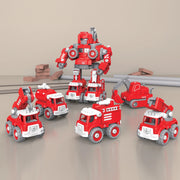5 en 1 Truck-O-Bot Fire Rescue