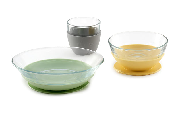 Glass Meal Set