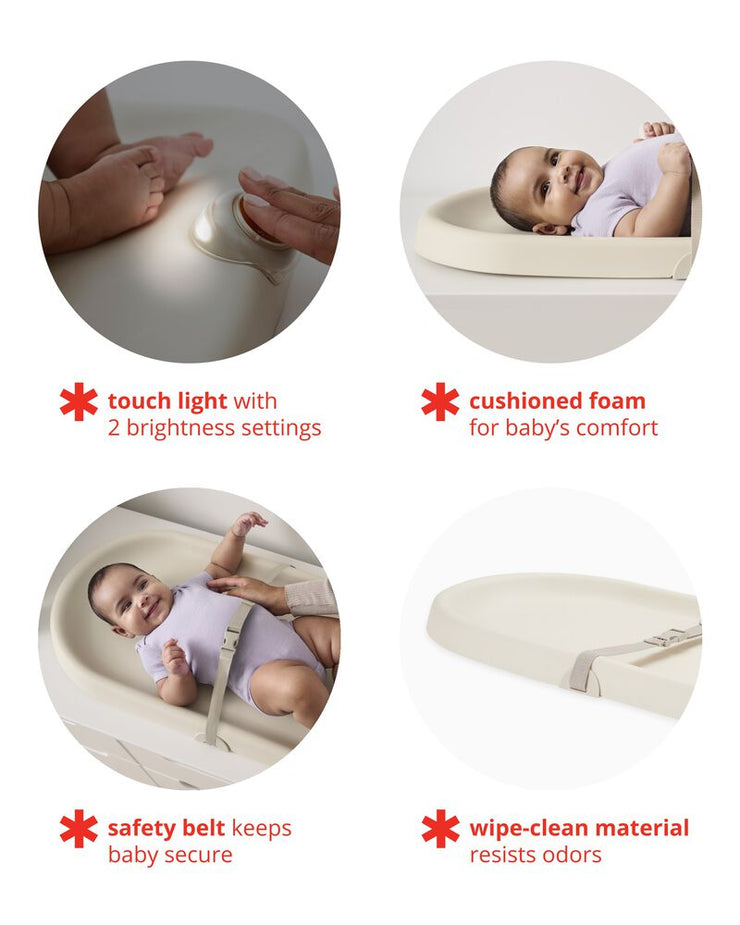 Nursery Style Light-Up Changing Pad