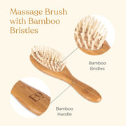 Bamboo Brush & Comb Set