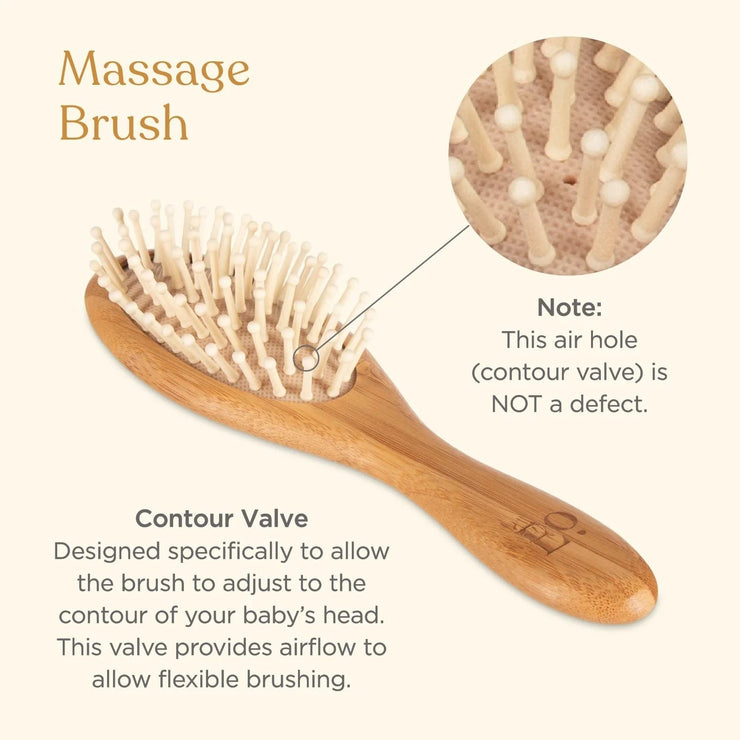 Bamboo Brush & Comb Set