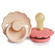 Daisy Natural Rubber Pacifier 2-Pack