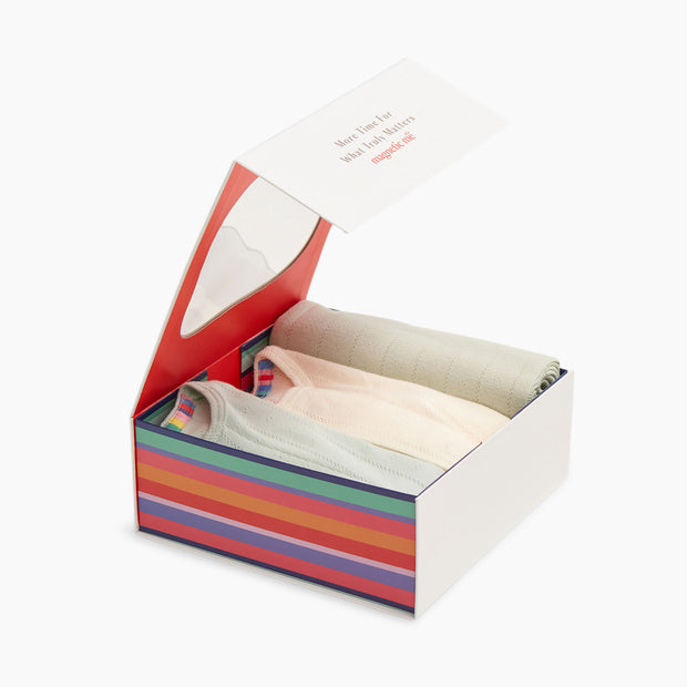 Pointelle 3 Piece Gift Set