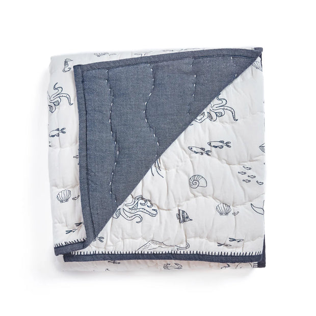 Life Aquatic Chambray Blanket