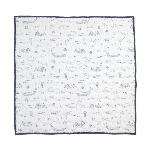Life Aquatic Chambray Blanket