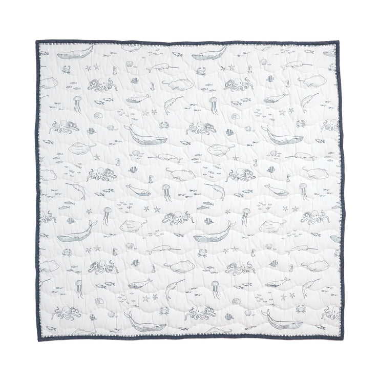 Life Aquatic Chambray Blanket