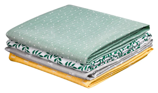Sophie 4-Colored Swaddles Set