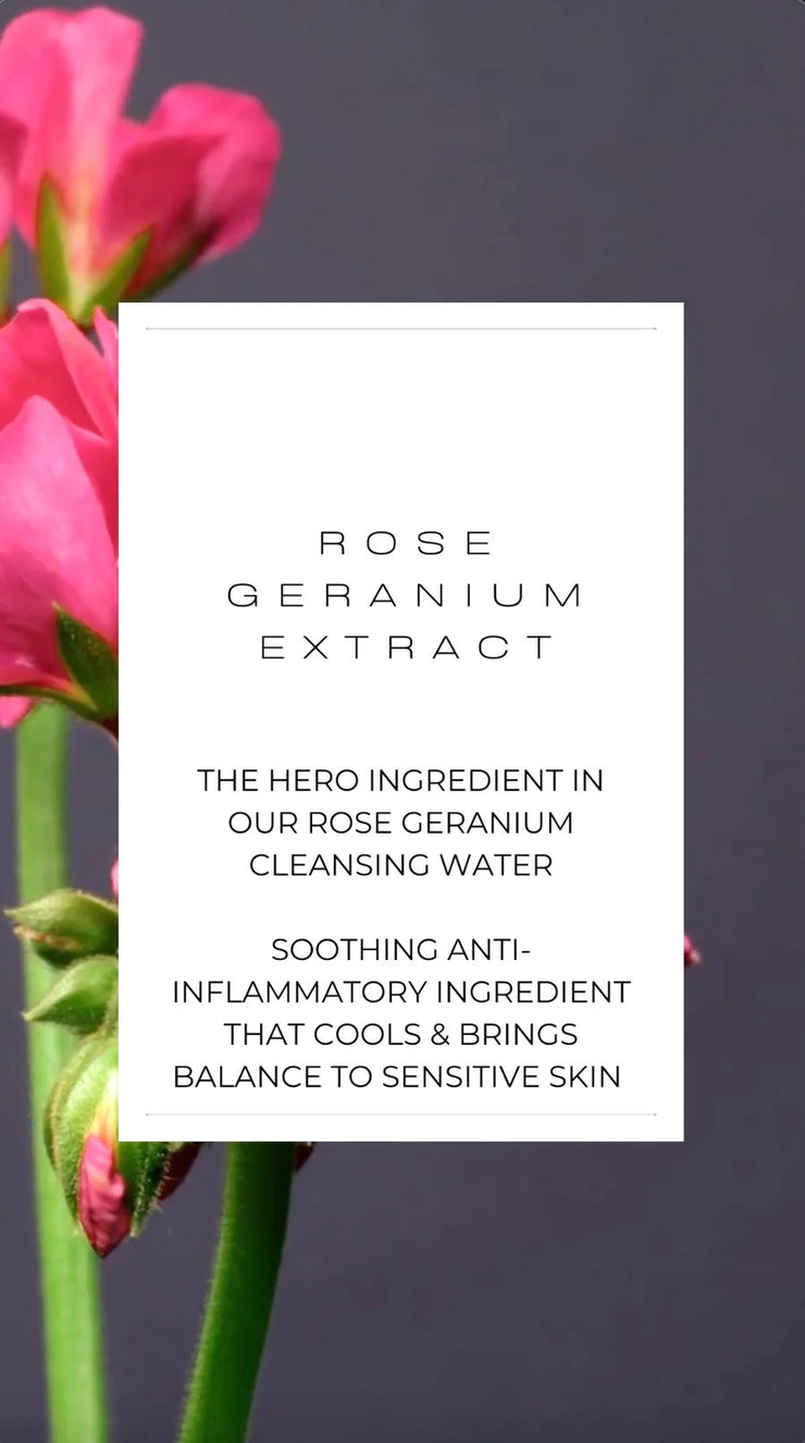 Rose Geranium Cleansing Water