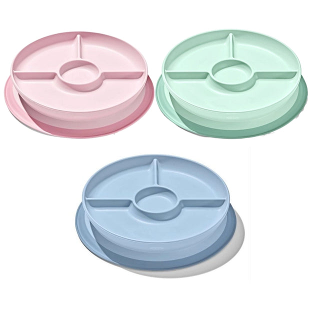 Stick & Stay Suction Divided Plate