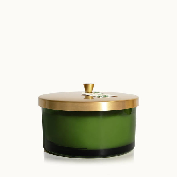 Green 4-Wick Poured Candle