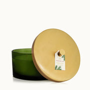 Green 4-Wick Poured Candle