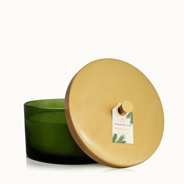 Green 4-Wick Poured Candle