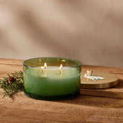 Green 4-Wick Poured Candle
