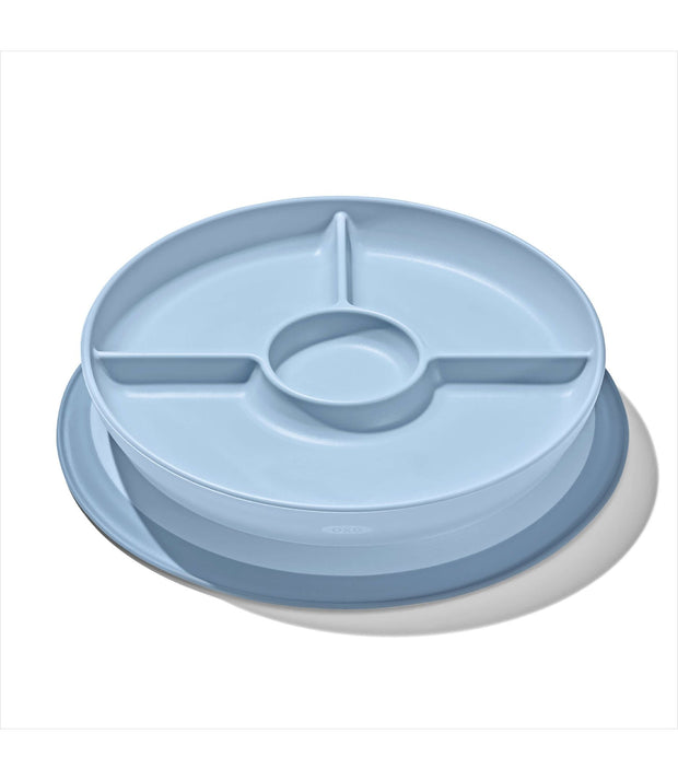 Stick & Stay Suction Divided Plate