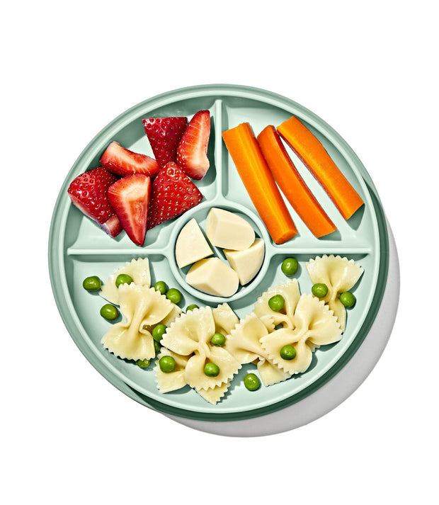 Stick & Stay Suction Divided Plate
