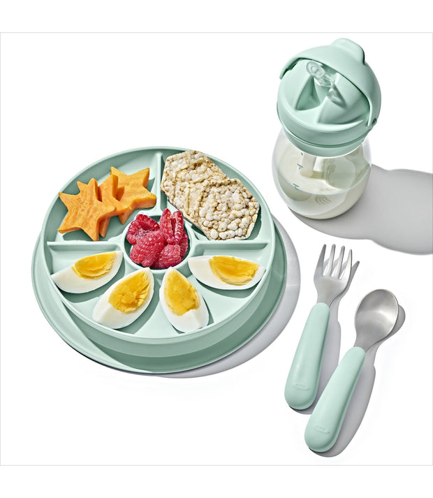 Stick & Stay Suction Divided Plate