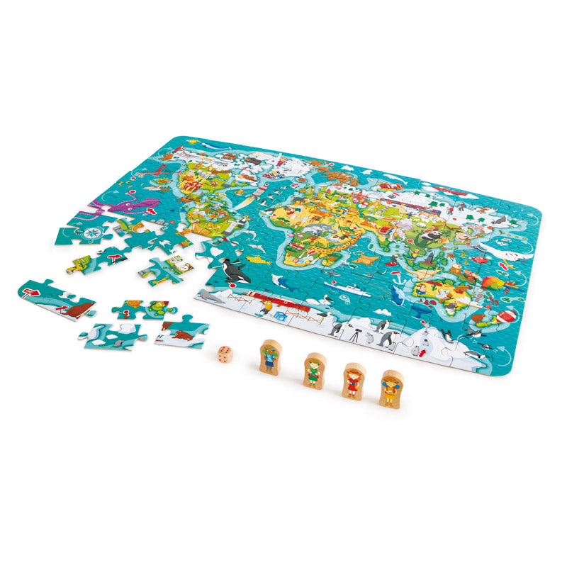 Mappamondo storico - Puzzle 5000 pezzi Ravensburger 17411 - Baby Planet  Shop Online