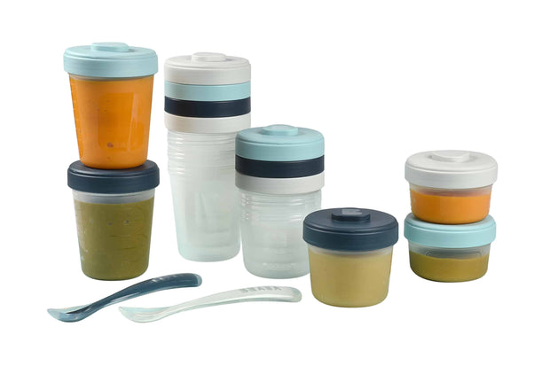 Baby Food Storage Clip Containers 12-Pack
