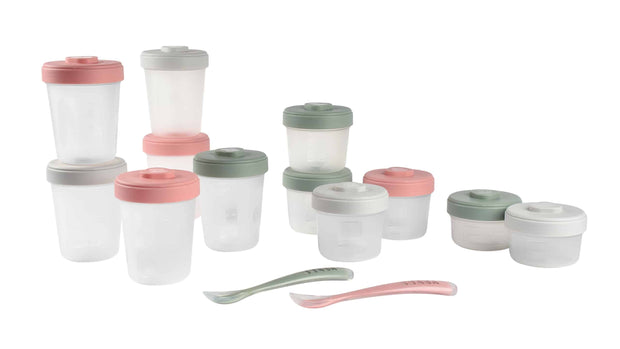 Baby Food Storage Clip Containers 12-Pack