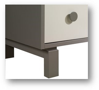 bjorn dressing table grey Bjorn Dressing Table with Mirror
