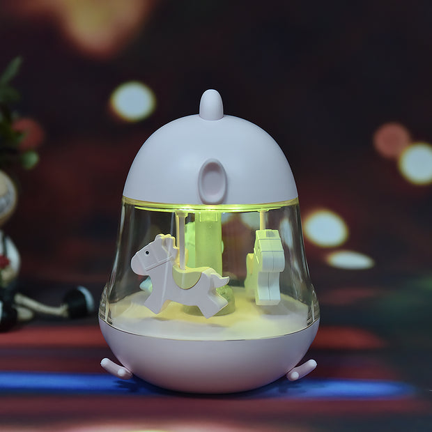Cute Chick Carrousel Lamp