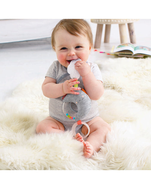 Silver Lining Cloud Rattle β Baby's Planet