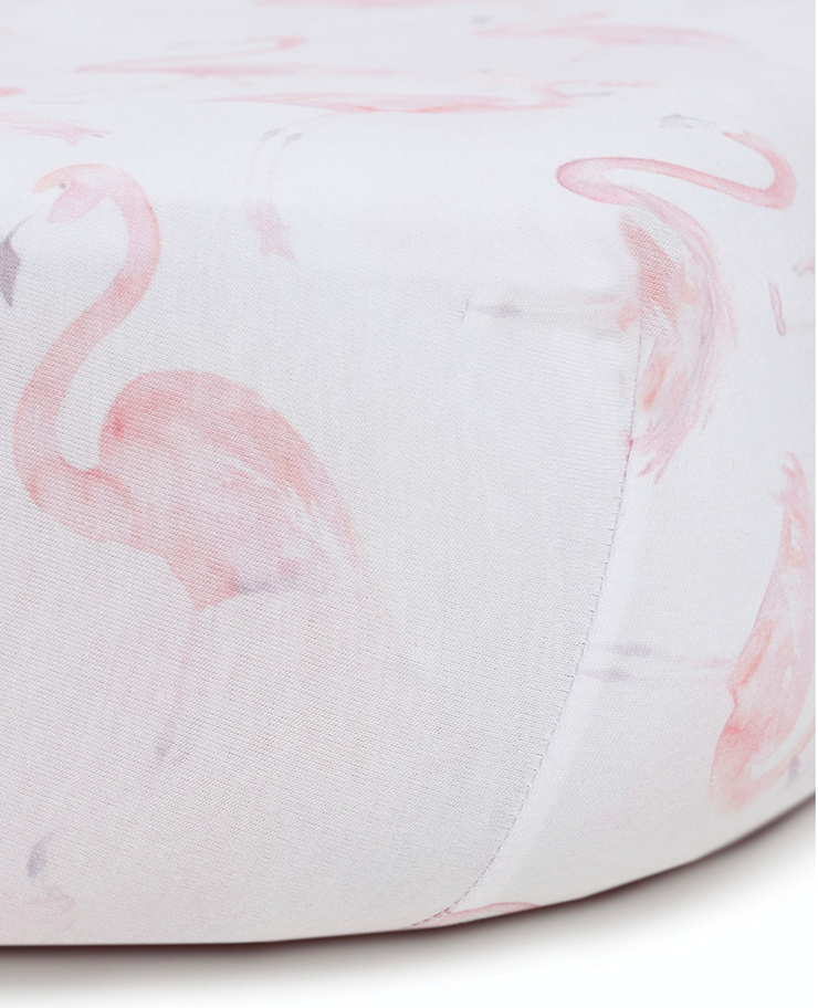Flamingo Crib Sheet