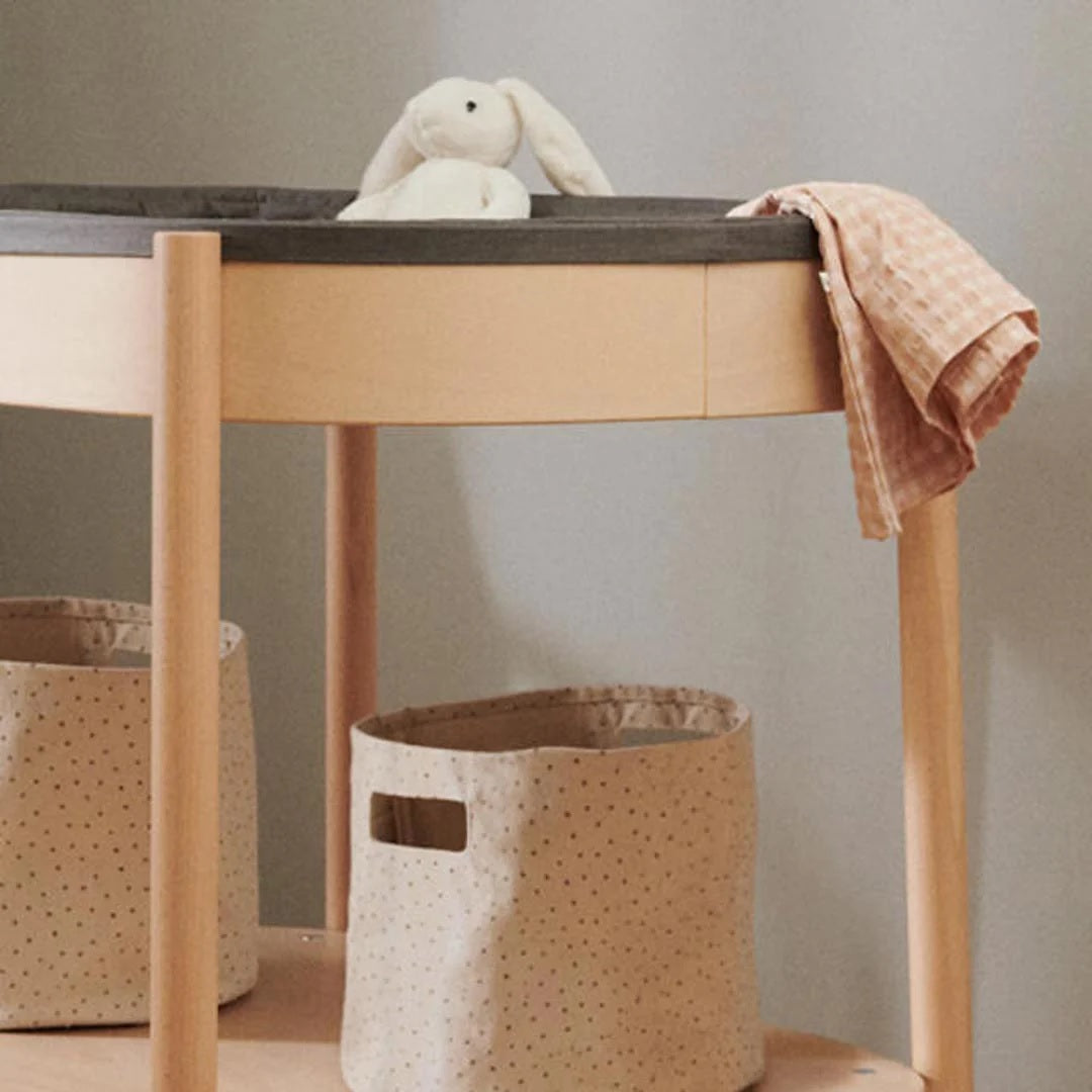 stokke changing table Sleepi Changing Table Shelf Basket – Baby's Planet