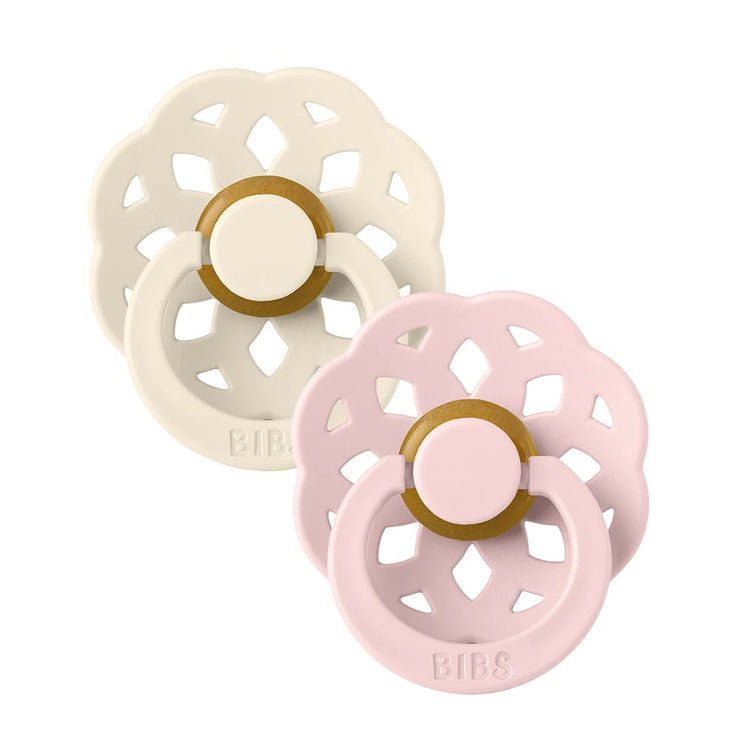 Boheme Pacifier - Round - Natural Rubber Latex (2-Pack)