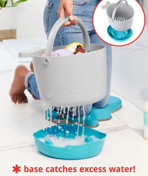 Moby Bath Toy Bucket