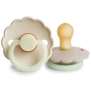 Daisy Natural Rubber Pacifier 2-Pack