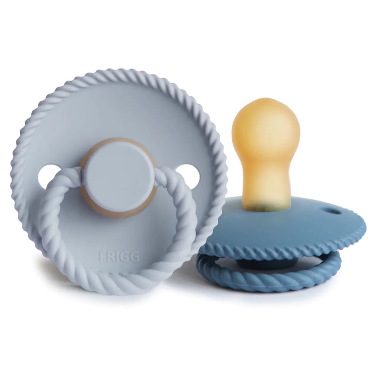 Rope Natural Rubber Pacifier 2-Pack