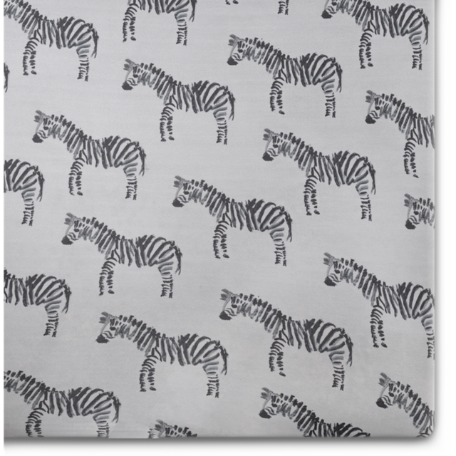 Zebra Crib Sheet